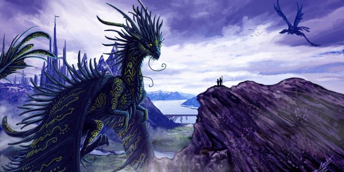 1920x1080 79+ Purple Dragon Wallpapers on WallpaperPlay