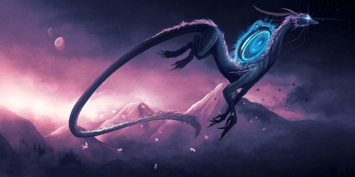 1920x1080 Purple Dragon Wallpapers