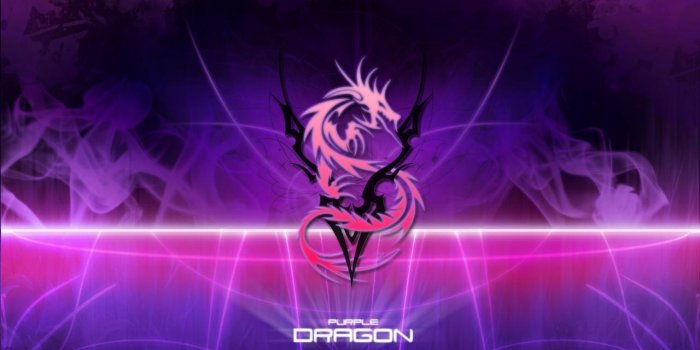 1280x800 Purple Dragon Wallpapers