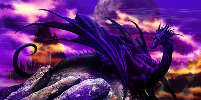 1024x768 Purple Dragon Photo Free Download by Aristodemos Bonwell