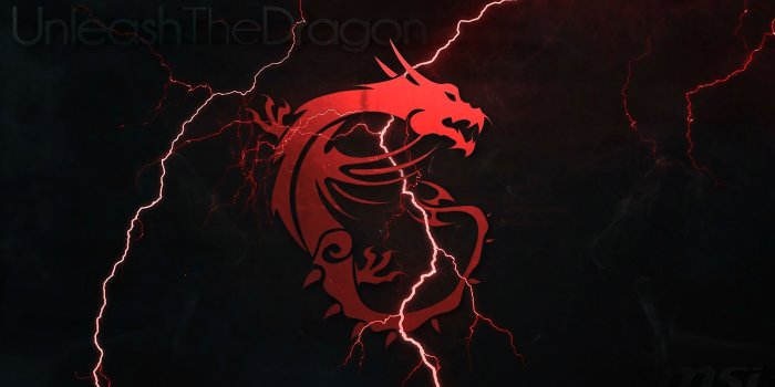 3840x2160 3840x2160 MSI Dragon Logo Lightning 4k wallpaper | dw in 2019