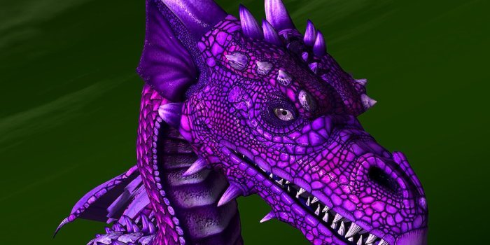1024x768 Purple Dragon - Wallpapers Browse