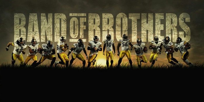 1024x768 Pittsburgh Steelers - Band of Brothers wallpaper | Steelers Players