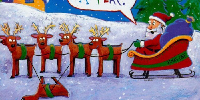 1024x768 Free Funny Christmas Wallpapers
