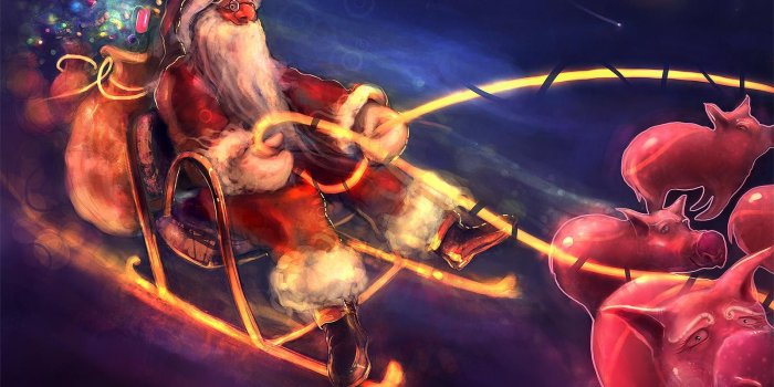 1600x1200 Click To See World: Free funny christmas wallpaper