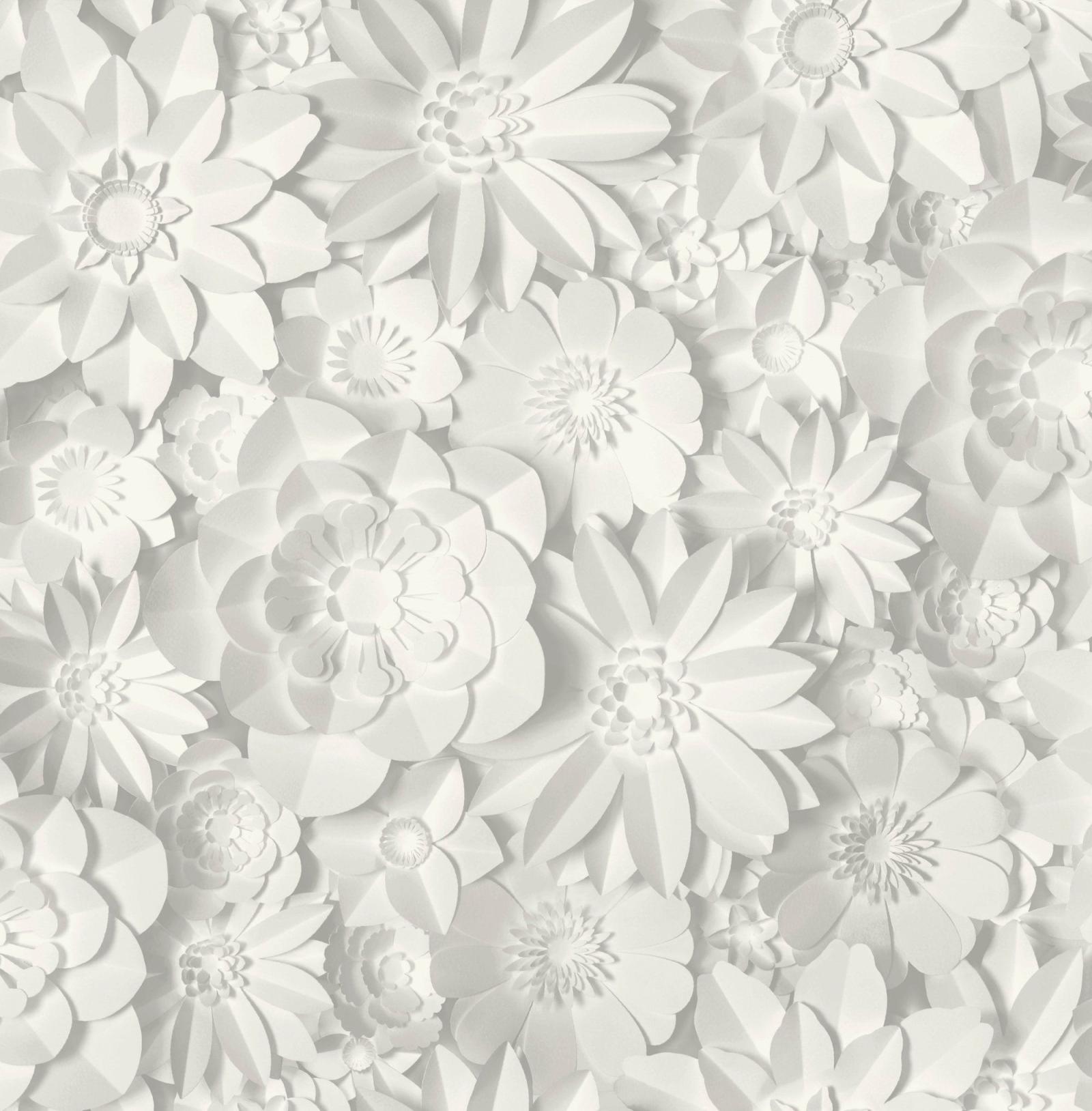 2000x2036 Dimensions Floral White/Grey