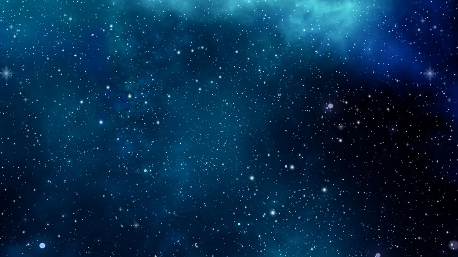 3840x2160 Blue Space Laptop Background