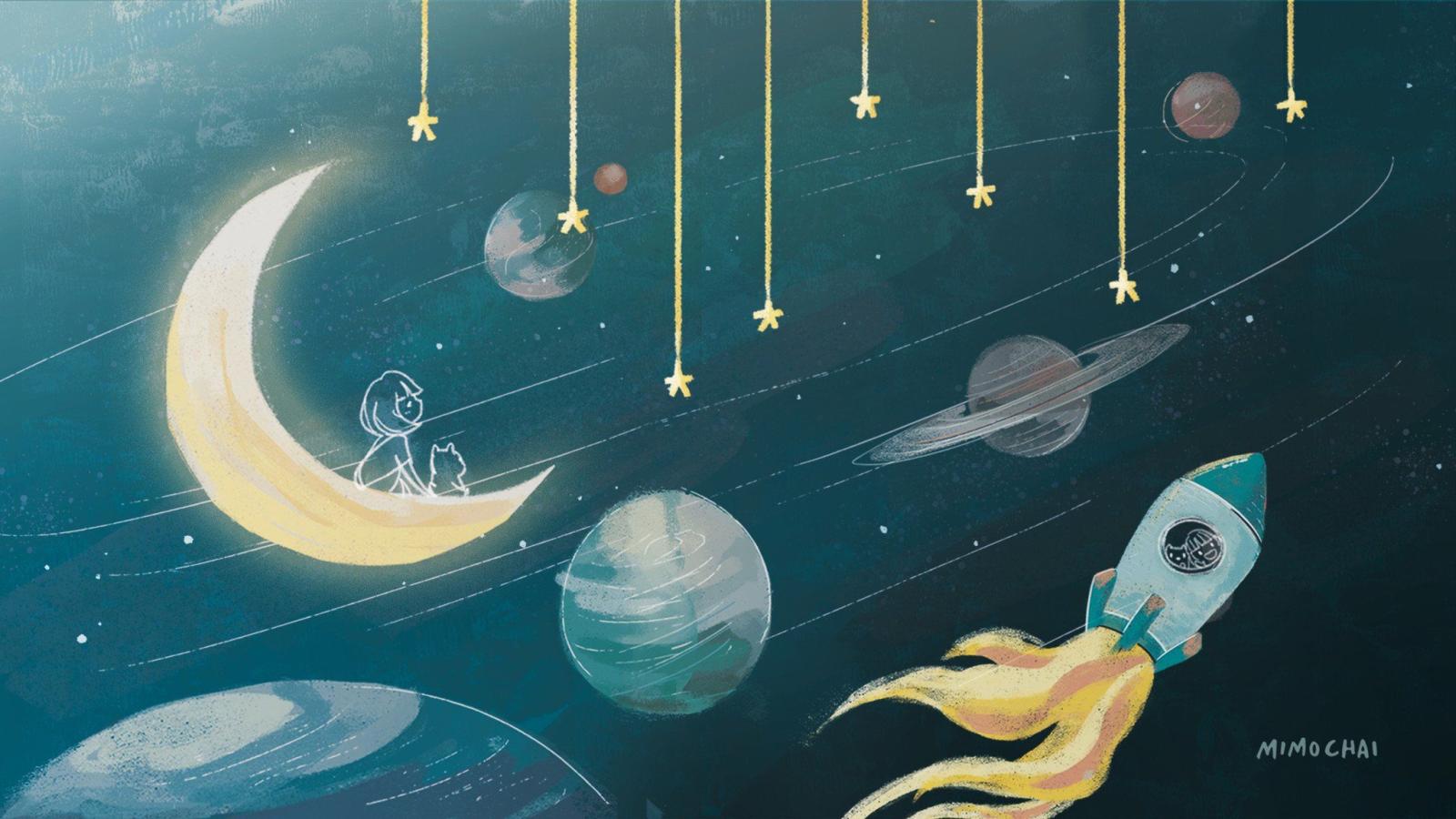 2048x1152 Emme+HSC Space Desktop Wallpaper | Free Download - Mimochai