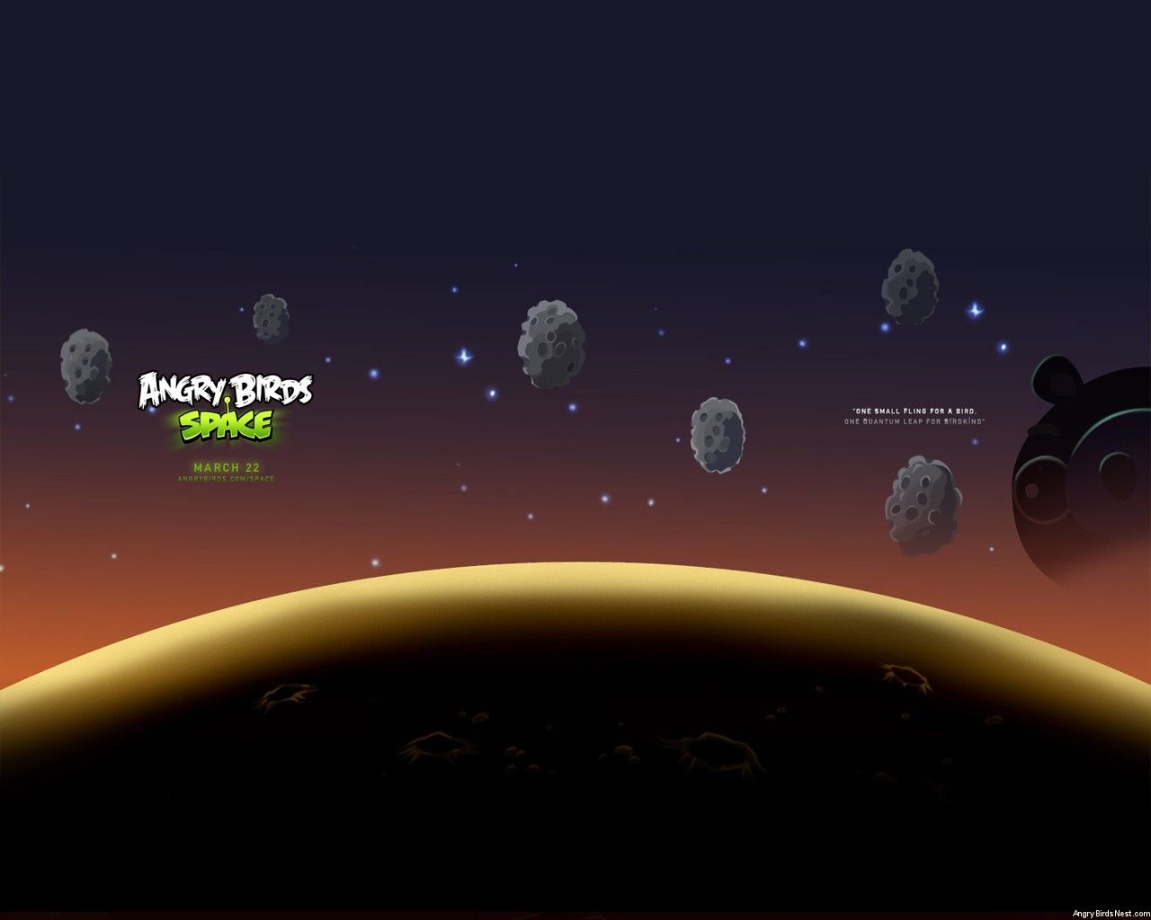 1280x1024 Angry Birds Space Asteroids Laptop Wallpaper 1280×1024 | AngryBirdsNest