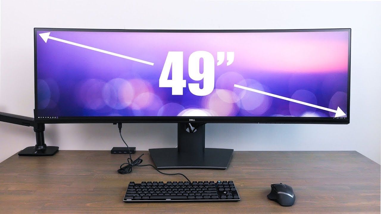 1280x720 Dell U4919DW Ultrawide Monitor - Best Single Monitor Productivity Setup