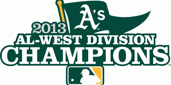 1541x800 Oakland Athletics Champion Logo - American League (AL) - Chris