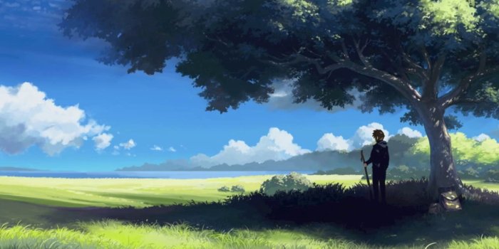 1280x720 Beautiful Anime Landscape Wallpaper 1920x1080 Ultra Hd | HD Wallpaper