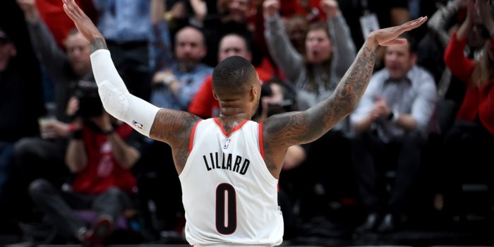 1600x900 VIDEO: Damian Lillard Hits Unreal Buzzer-Beater to Eliminate Thunder
