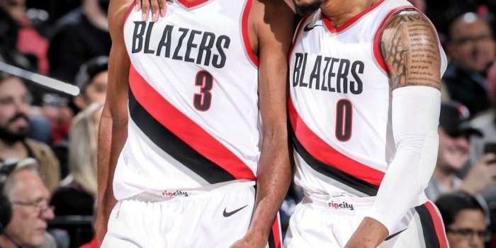 1080x1296 CJ McCollum and Damian Lillard Portland Trailblazers | Curry | Nba