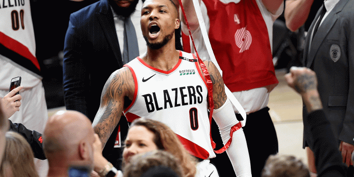 1920x1080 Damian lillard'ridiculous series ending shot draws strong reaction