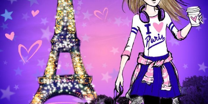 736x1103 Parisian Girl Wallpapers