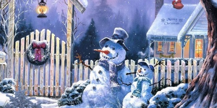 1024x768 Cute Christmas Snowman Wallpapers | Christmas Wallpaper