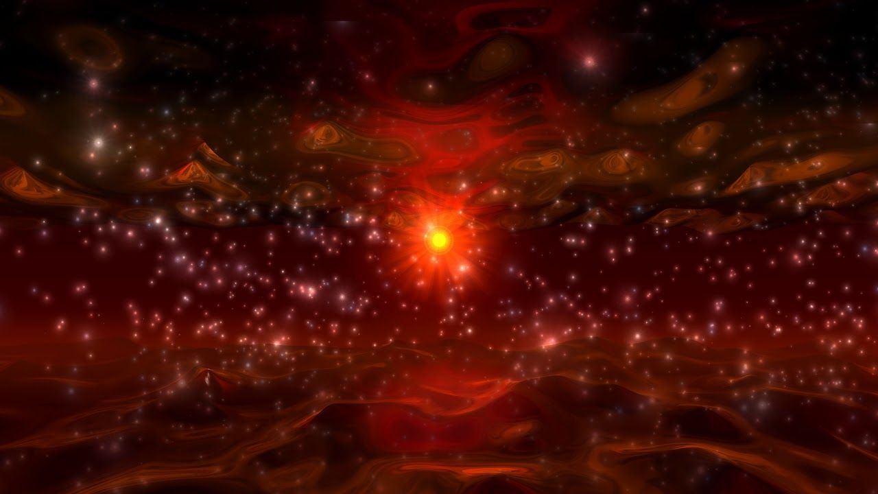 1280x720 4K Live Wallpaper - Red Goo Sea #AAVFX Motion Background