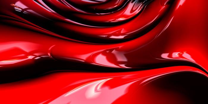 3840x2400 Download wallpaper 3840x2400 fractal, structure, surface, shape, red