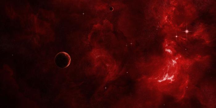 3840x2160 Red Nebula ❤ 4K HD Desktop Wallpaper for 4K Ultra HD TV • Dual