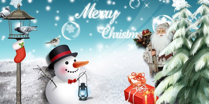 1920x1080 Christmas Snowman wallpaper - Holiday wallpapers - #28963