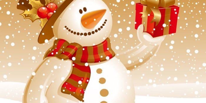 1024x1024 Christmas pictures | Free download Christmas snowman iPad wallpaper