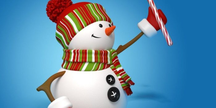 1024x1024 Christmas Snowman Wallpapers High Quality | Download Free
