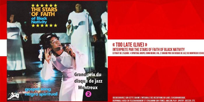 1920x1080 « Too Late (Live) » - The Stars Of Faith Of Black Nativity - Remasterisé