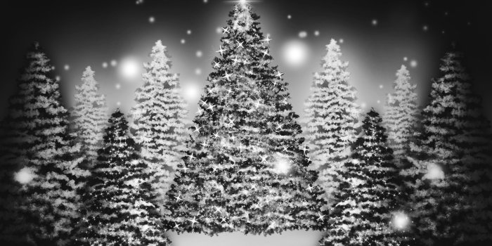 2880x1800 White christmas tree wallpaper - SF Wallpaper