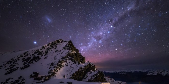 1920x1080 Night Mountain Wallpaper HD