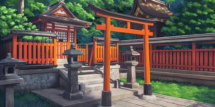 1920x1080 A Shinto Shrine [1920x1080] : wallpaper