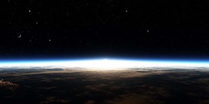 1920x1200 Download desktop wallpaper Earth Moon and Stars