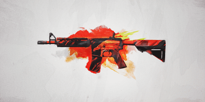 1920x1080 M4A4 | Howl | Wallpaper HD | Skin CS:GO | | tatuering | Tatuering