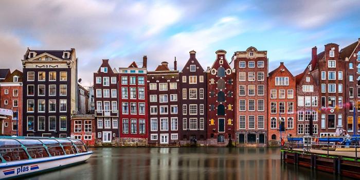 1280x800 Wallpapers Amsterdam Netherlands Canal Pier Cities Building