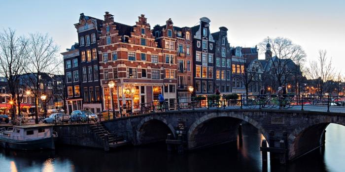 1920x1080 Amsterdam, Bridge, City, River, Building Wallpapers HD / Desktop and