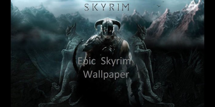 1280x720 Epic Skyrim Wallpaper