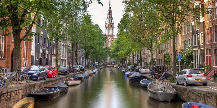 1332x850 Wallpaper water, trees, machine, bridge, the city, river, building