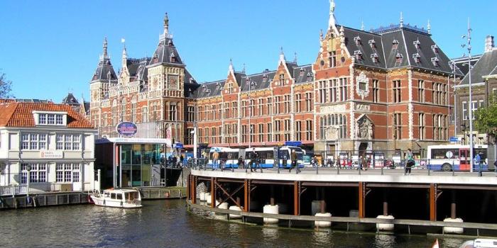 1024x768 Other: Amsterdam Netherlands Cities Buildings City Building Old