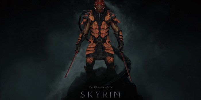 1600x1000 Dovahkiin - Argonian wallpaper Version 2 at Skyrim Nexus - mods and