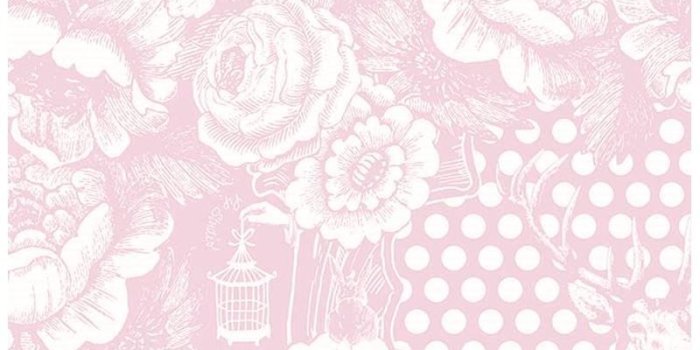 800x1200 Deerest Peacock wallpaper baby pink