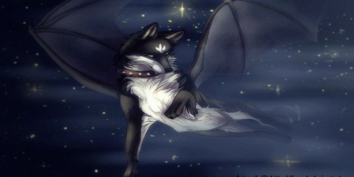 1365x768 Other Lunak Winged Wolf Lunarion Sky Epic Wallpapers For Desktop