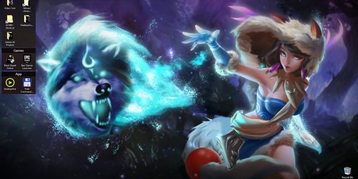 1280x720 League Of Angels 2 Wolf Girl Hd Live Wallpaper - League Of Angels 3