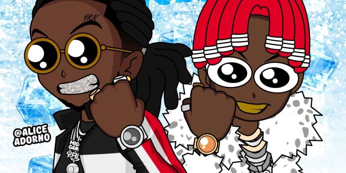 1660x1660 Cartoon Mobile Wallpaper Quavo