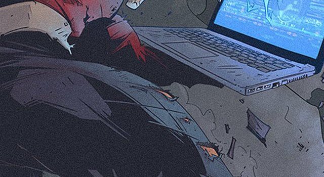 640x1385 Tonton Revolver Anime Painting Game Art Illustration iPhone X