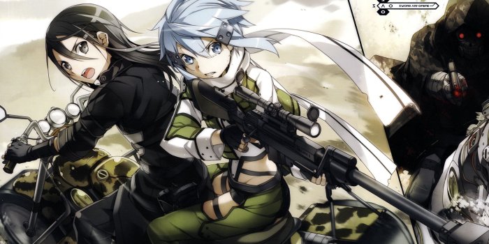 1920x1080 Download Death Gun Sinon Kirito Wallpaper HD [1920x1080] | 38+