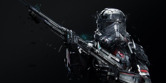 2560x1440 Download 2560x1440 Star Wars, Death Trooper, Gun, Sci-fi, Artwork
