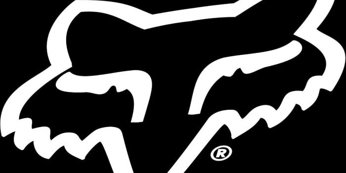 1280x900 Fox Logo In Black, Abstract, Black, Clothing Brand, Fox, Fox Logo