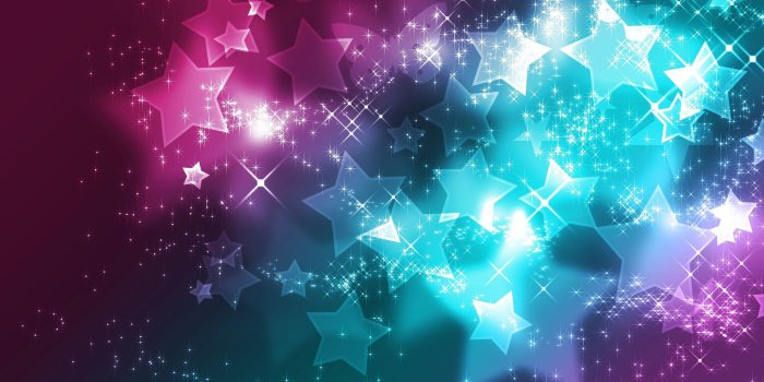 1920x1200 Sparkly colorful stars wallpaper - Digital Art wallpapers - #51758