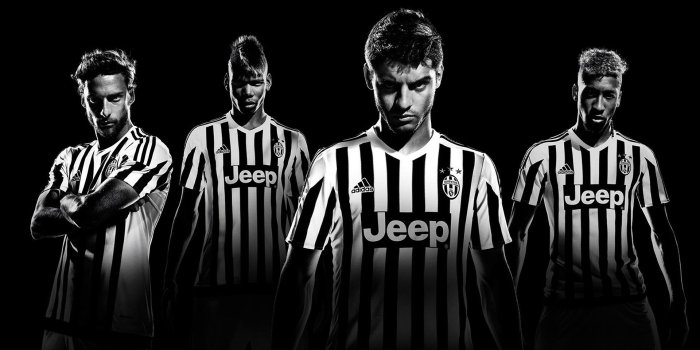 1920x1080 Juventus FC 2015-2016 Adidas Home Kit Wallpaper free desktop