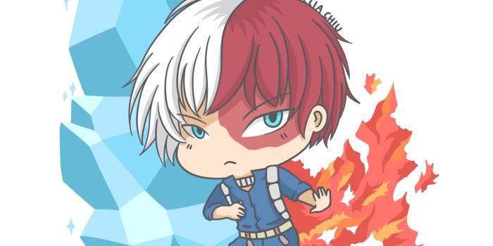 2048x2048 Chibi Todoroki. I need more Shoto. : BokuNoHeroAcademia